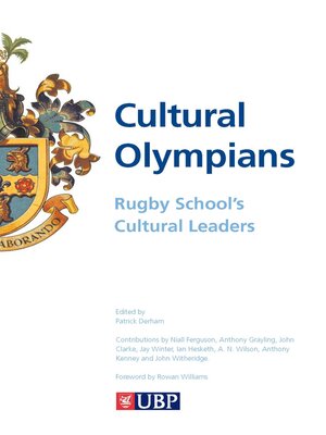 cover image of Cultural Olympians